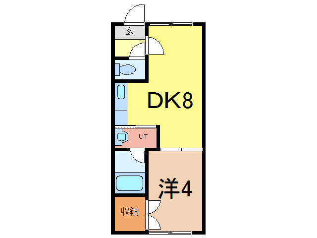 ヴィラージュサントレの間取り