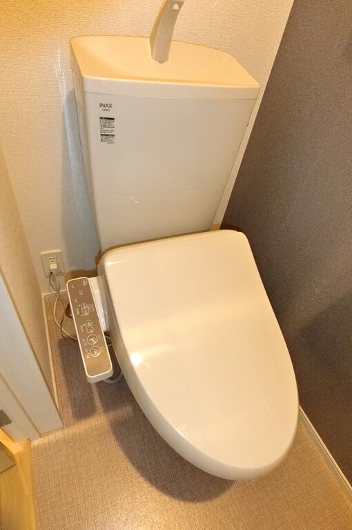 トイレ　同型物件の写真です。