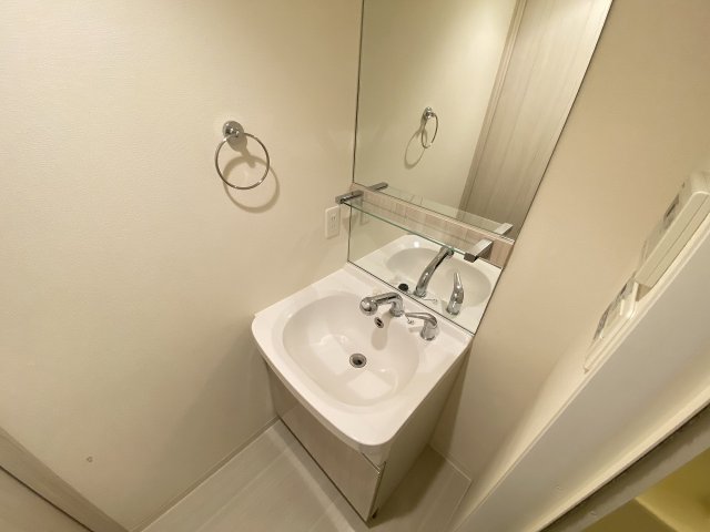 洗面設備　洗面所です