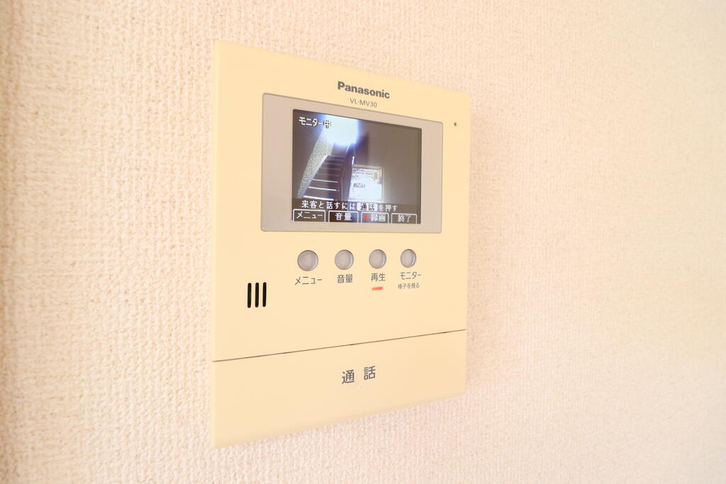 セキュリティ　モニター付きインターホン☆