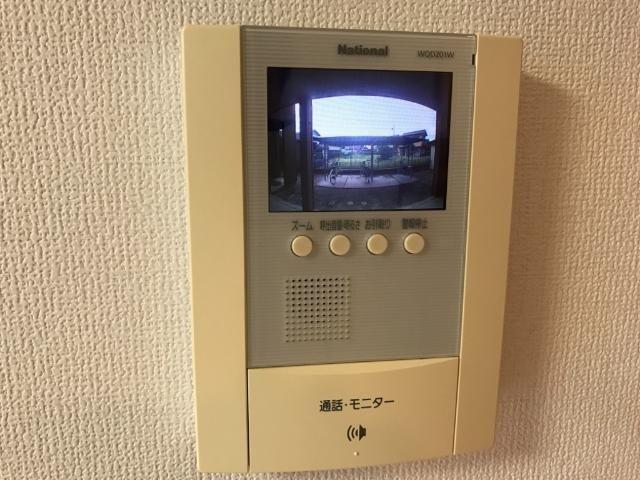 セキュリティ　来客相手の顔が分かるＴＶモニターホン