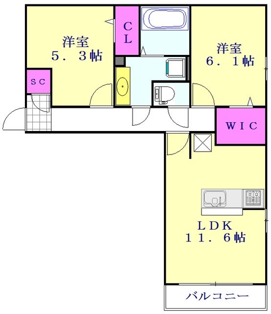 roidel’ours5_間取り_0