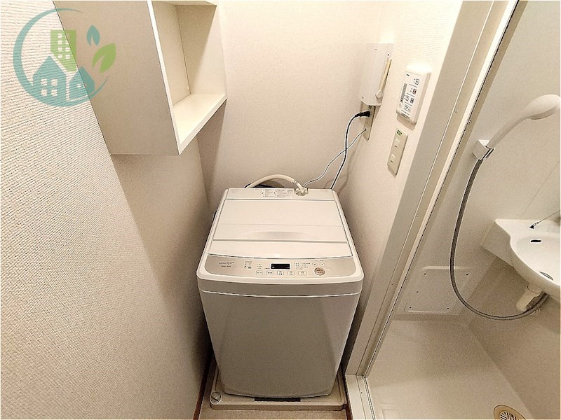 洗面設備　レオパレス大和（家具・家電付、仲介手数料不要）