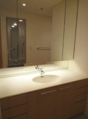 洗面設備　別部屋参考写真です