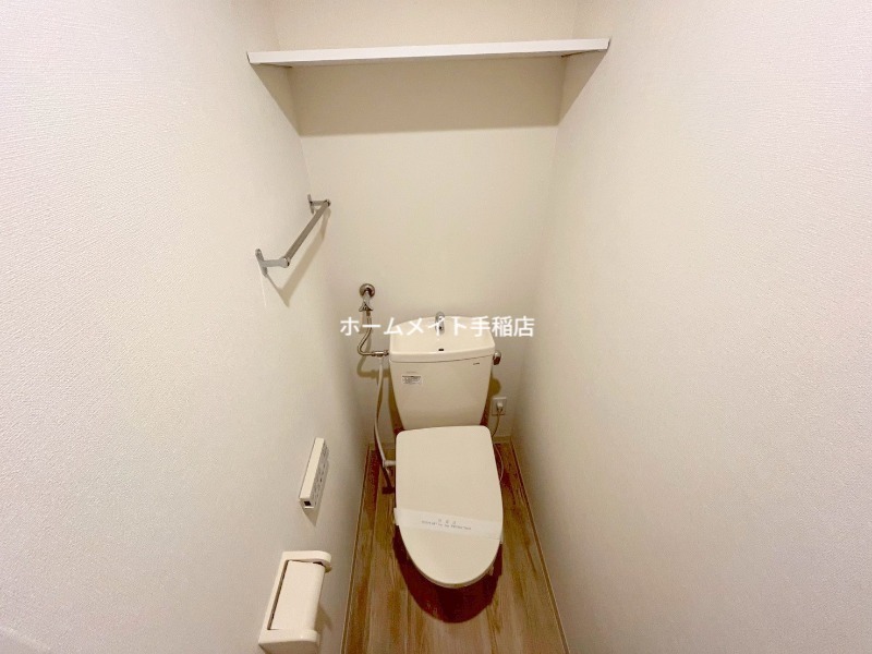 トイレ　ウォシュレット付きで快適な環境です♪