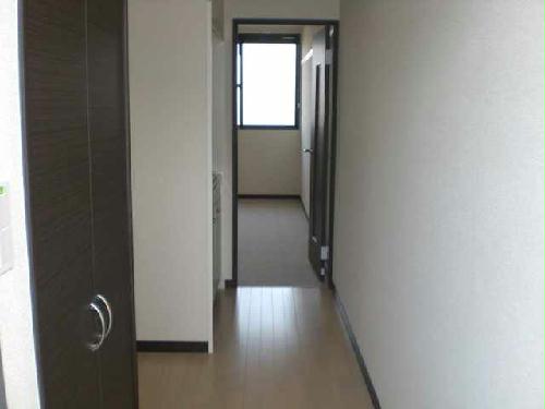 玄関　窓は日当りの良い南向き