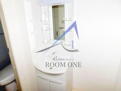 洗面設備　洗面台です。