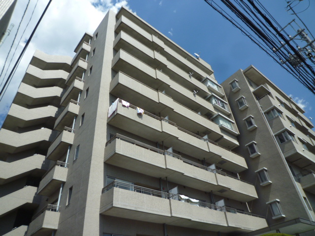 建物外観　”開口部ワイド施工　ハイグレードマンション”