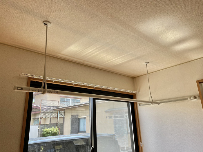 その他設備　室内物干し機