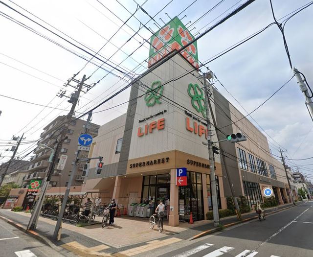 スーパー　ライフ西小岩店（スーパー）まで503m