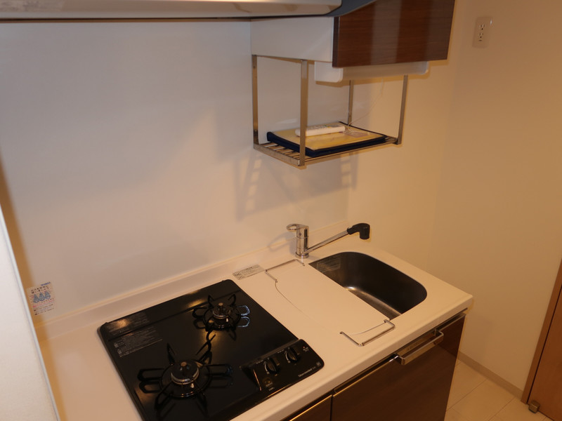 キッチン　201号室の写真です