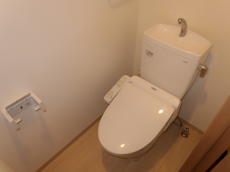 トイレ　201号室の写真です