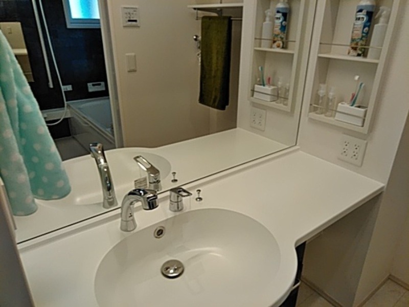 洗面設備　図面と現状に相違がある場合には現状を優先