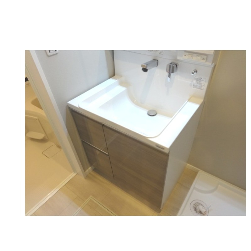 洗面設備　便利なシャワーノズル！