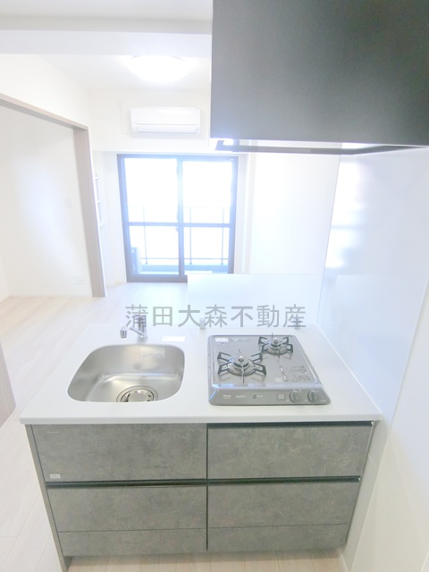 キッチン　２口ガスカウンターキッチン
