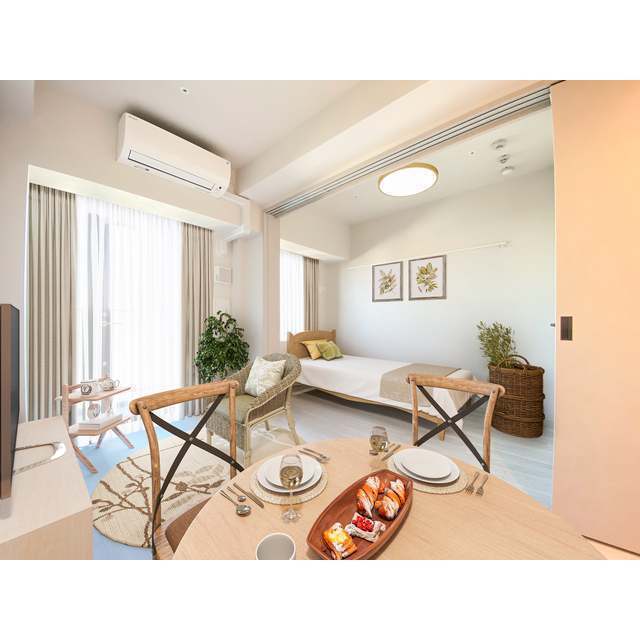 居室・リビング　家具・調度品等はＣＧ加工です。実際の賃貸住戸には含まれません