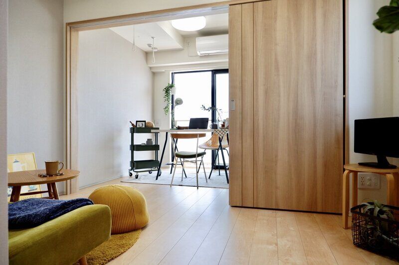 居室・リビング　家具は参考の物になります