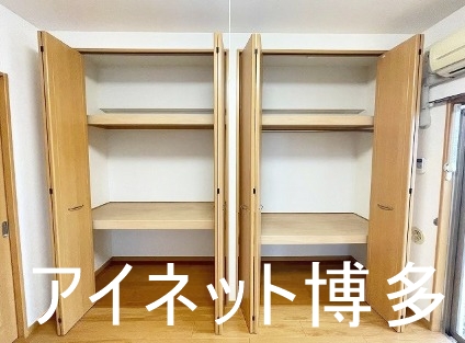 収納　大容量の収納が2つあります