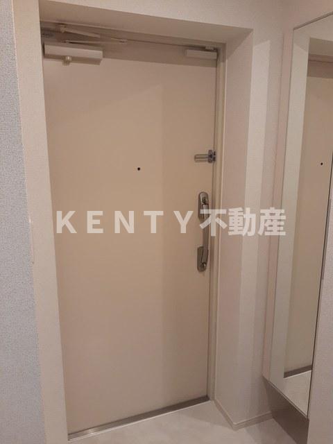 玄関　明るい玄関です