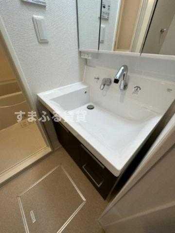 洗面設備　同仕様　同施工会社　洗面所