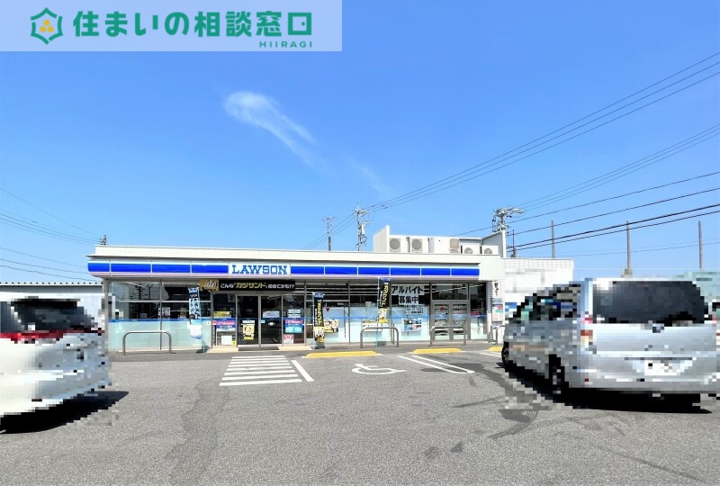 コンビニ　ローソン岡崎舳越町店（コンビニ）まで580m