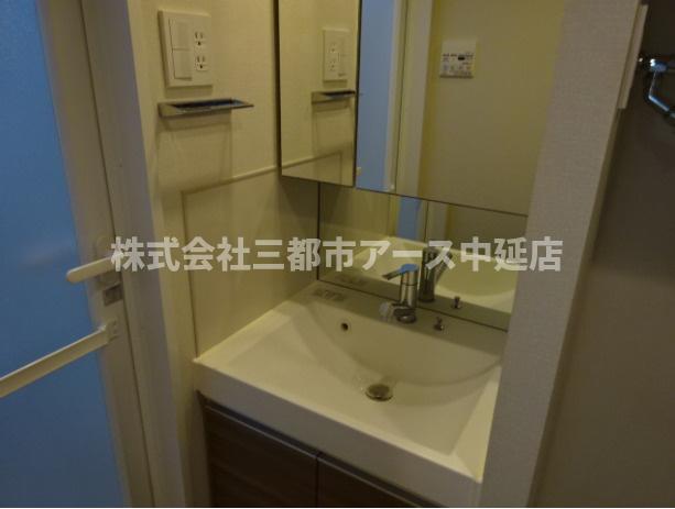 洗面設備　アジールコート品川中延　は三都市アース中延店へお任せください