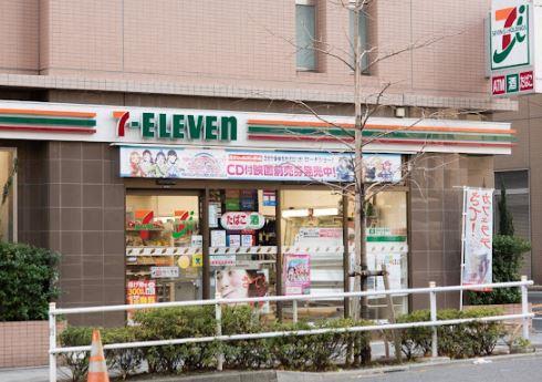 コンビニ　セブンイレブン 新宿山吹町店（コンビニ）まで205m