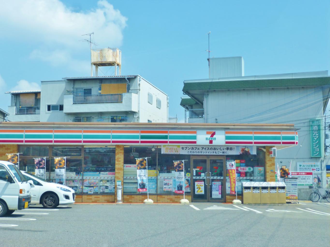 コンビニ　セブン－イレブン 藤井寺大井４丁目店（コンビニ）まで374m
