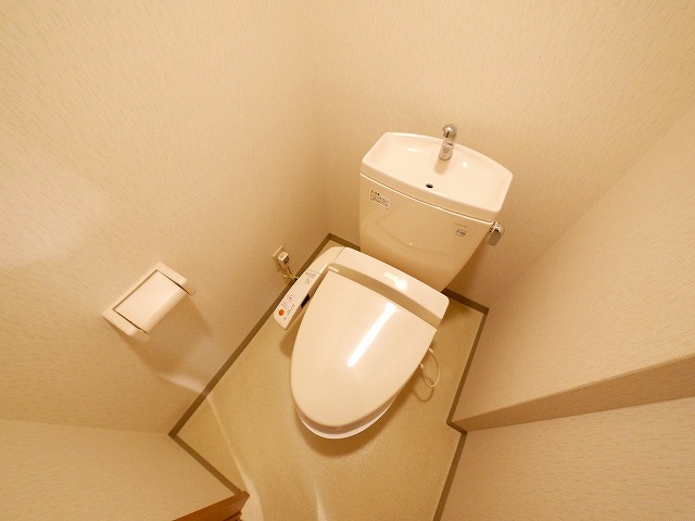 トイレ　ゆったりとした空間のトイレです