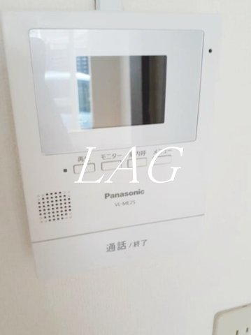 セキュリティ　モニター付きインターフォンです。