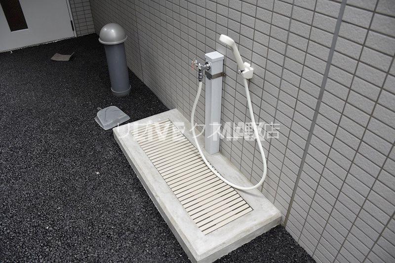 その他設備　ペット用足洗い場