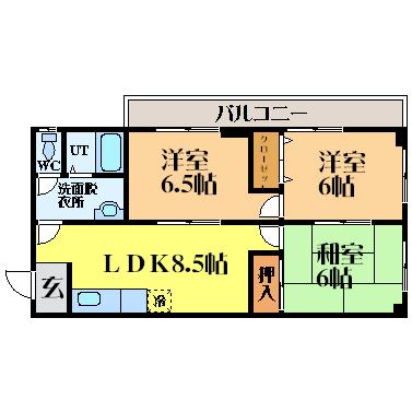 板倉第一ビルの間取り写真