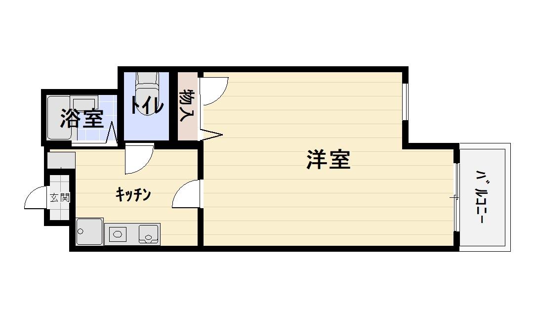 きららハイツの居間写真