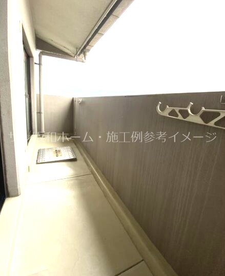 バルコニー　施工例別室参考イメージ画像