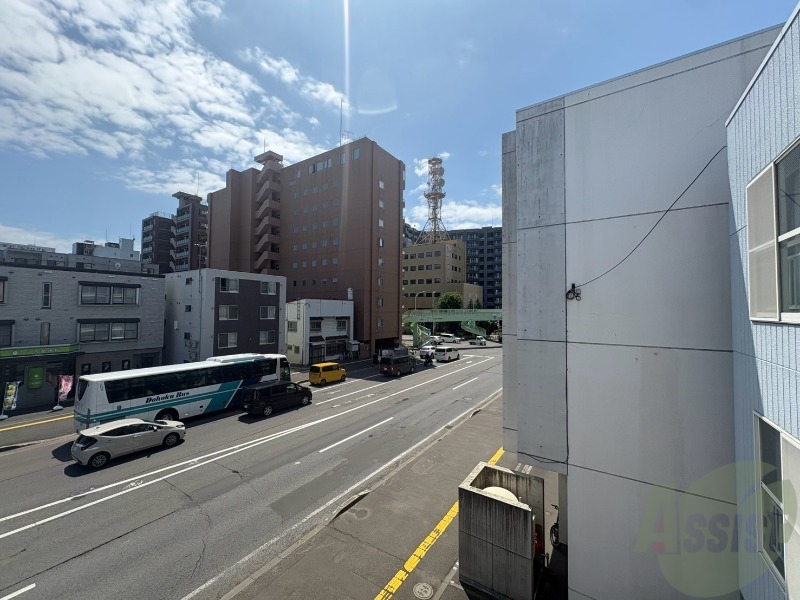 眺望　眺望です。建物はありますが風通しは良さそうです。