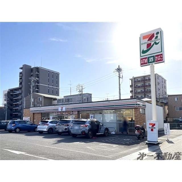コンビニ　セブンイレブン静岡大坪町店（コンビニ）まで150m