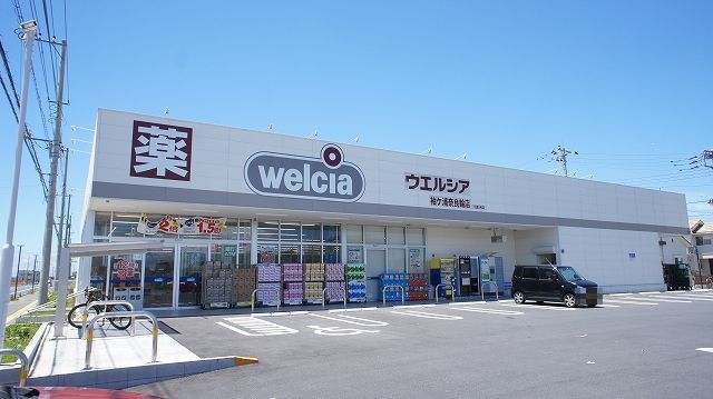 ドラックストア　ウエルシア袖ケ浦奈良輪店（ドラッグストア）まで800m