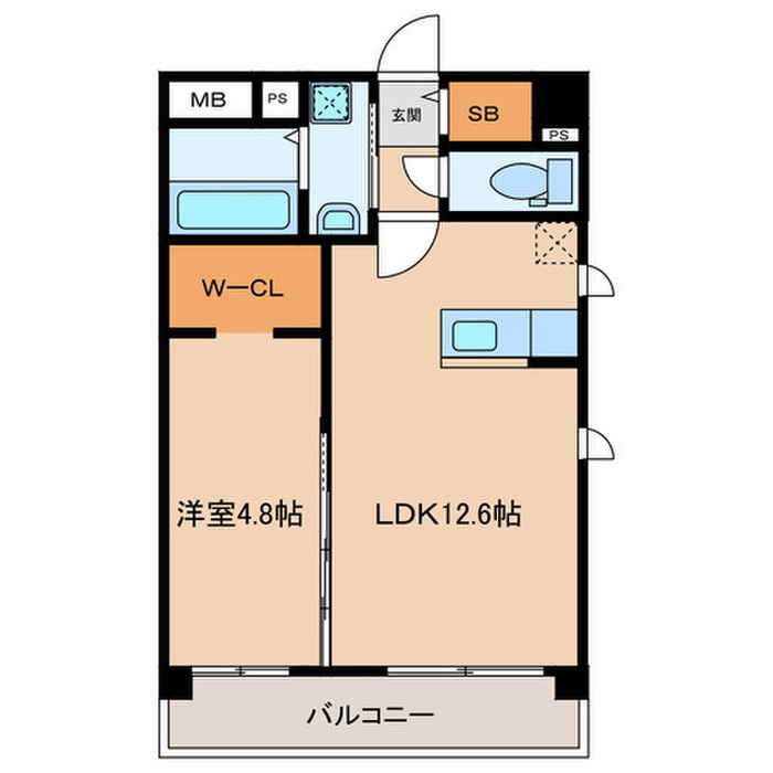 WISTERIA SUITEの間取り写真