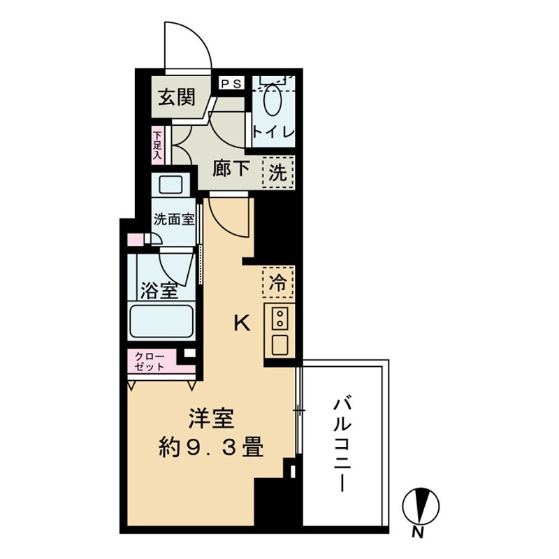 クレイシア亀戸の間取り写真