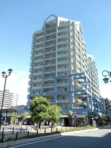 建物外観　★与野駅前１４階建て分譲賃貸２ＬＤＫ★
