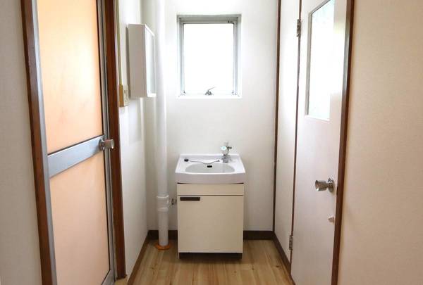洗面設備　ビレッジハウスの同一物件・同一タイプの間取りの写真です