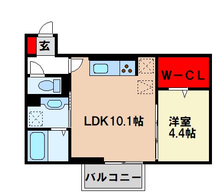 D-roomNext小郡の間取り写真