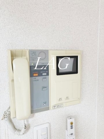 セキュリティ　モニターつきインターホンです。