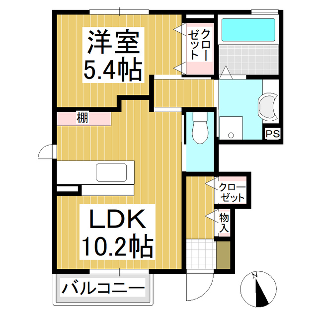 グリーンヒルズの間取り写真