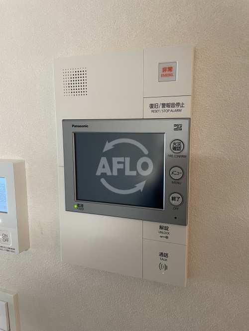 セキュリティ　アーバネックス東梅田　モニター付きインターホン