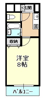 シティパレス熊取の間取り写真
