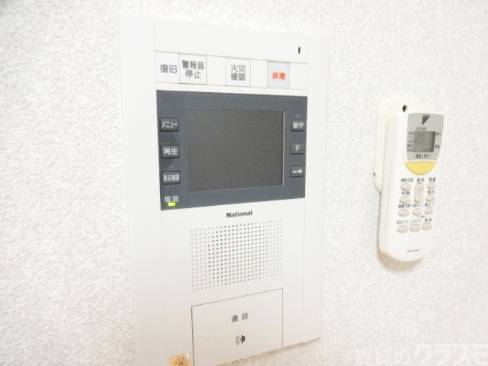 セキュリティ　モニター付きインターホン☆防犯対策もバッチリです♪