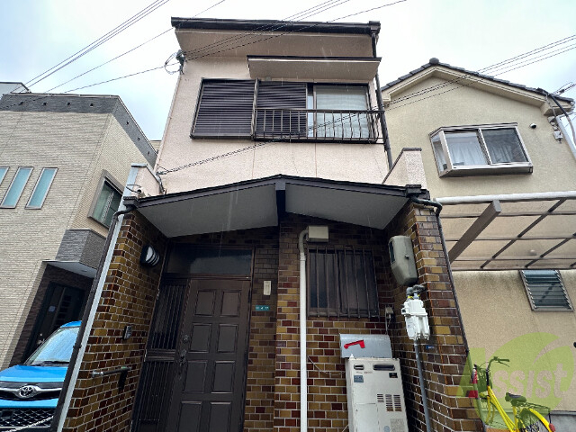 笠屋町貸家の建物外観