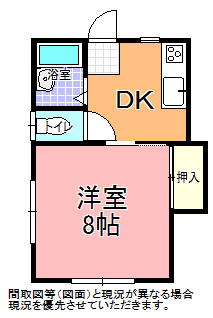 ハイツ石川の間取り