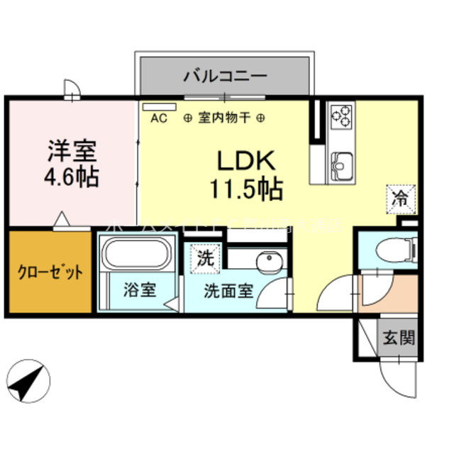 ＯＴＴ’ｓ豊栄の間取り